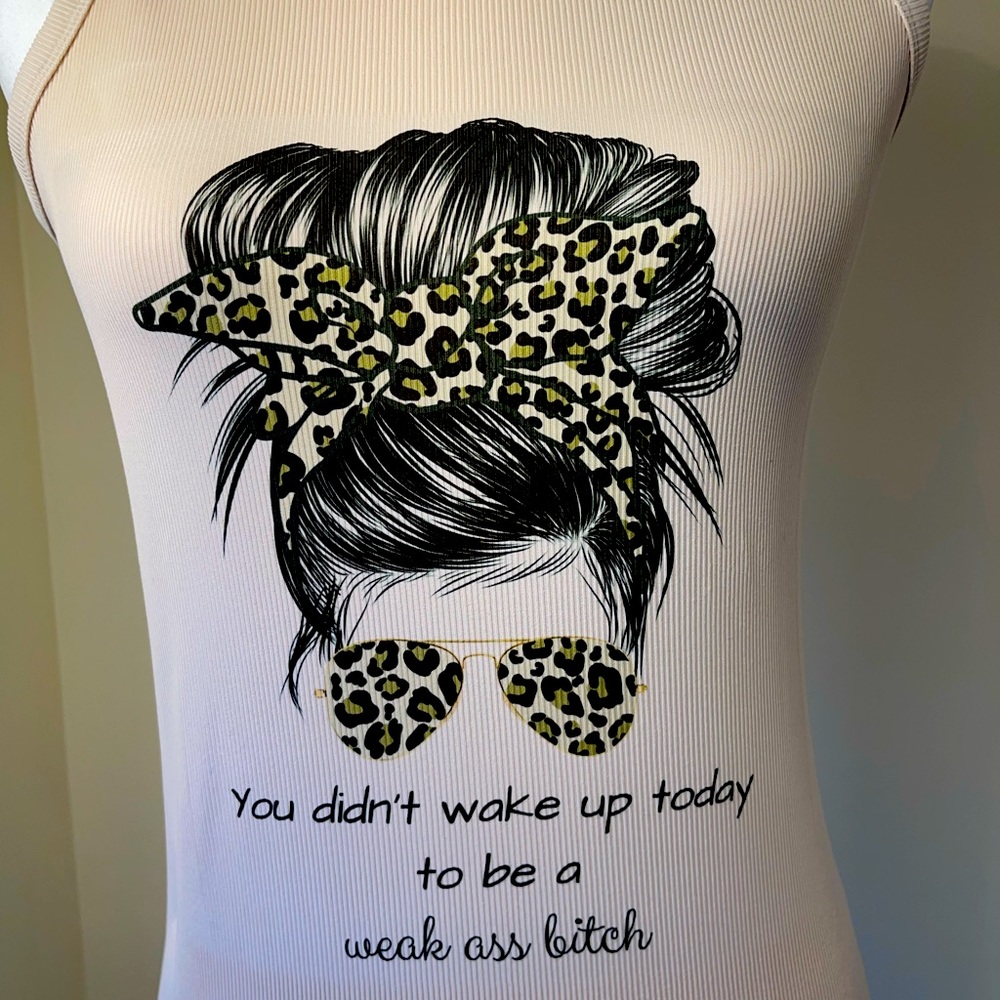 Custom tank.